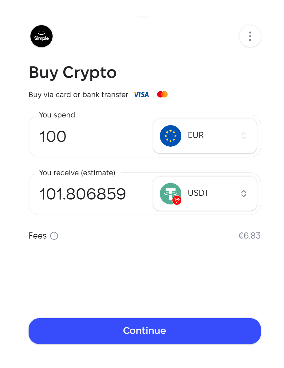 Simple.app: la mejor forma de ganar, comprar y enviar criptomonedas