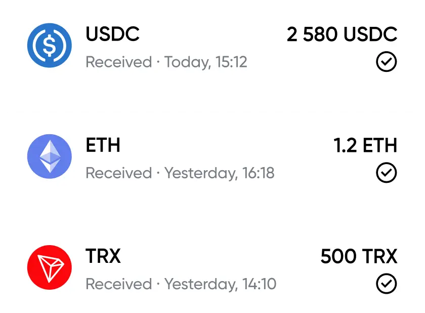 Get paid in stablecoins